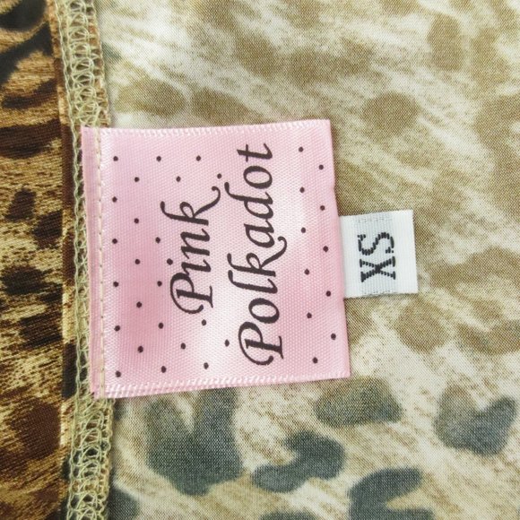 PINK POLKA DOT by Sharise Neil Boho Mini Dress - Picture 3 of 4